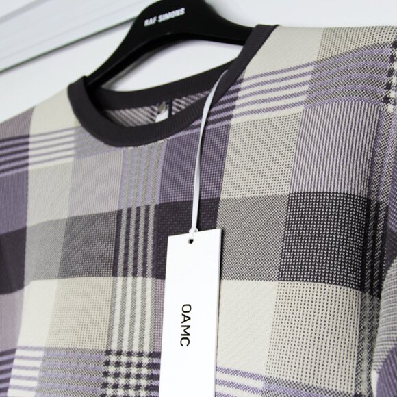 BNWT SS20 OAMC PLAID SWEATER S & M - Picture 4 of 13